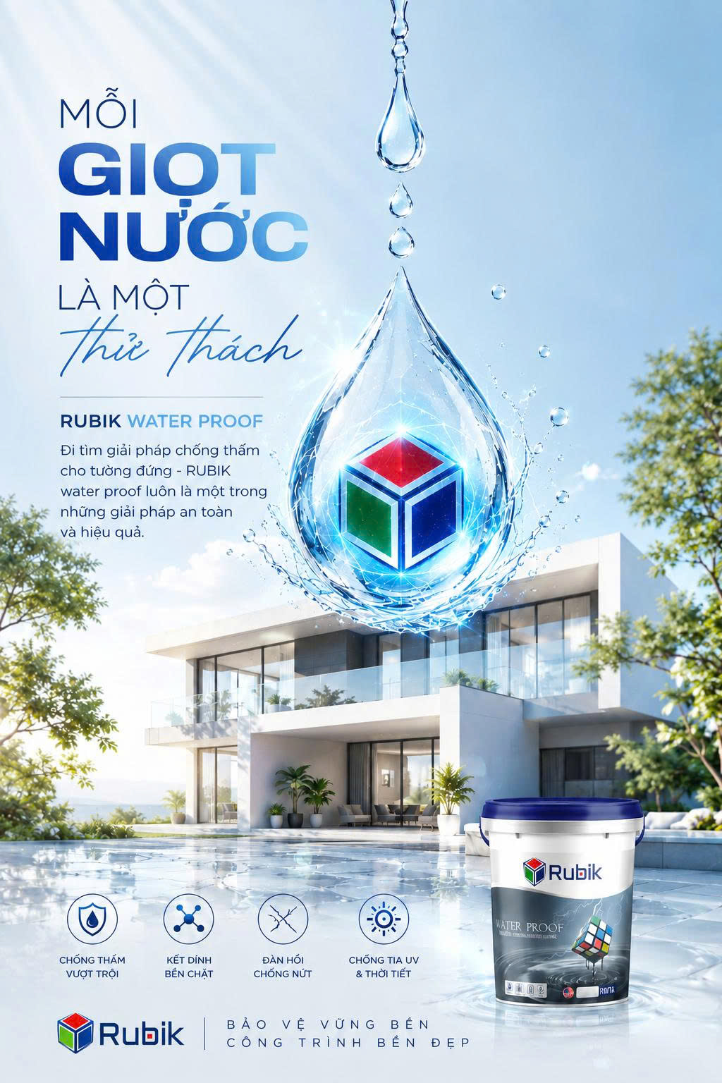 Rubik – Bảo vệ vững bền, công trình bền đẹp