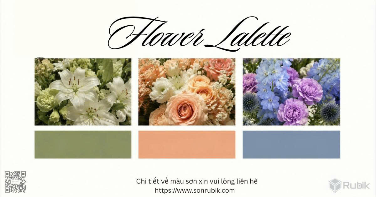 Flower Palette – Khi thiên nhiên trở thành nguồn cảm hứng cho không gian sống