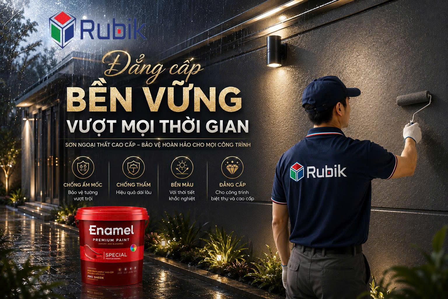 SƠN RUBIK – ĐẲNG CẤP BỀN VỮNG, VƯỢT MỌI THỜI GIANc