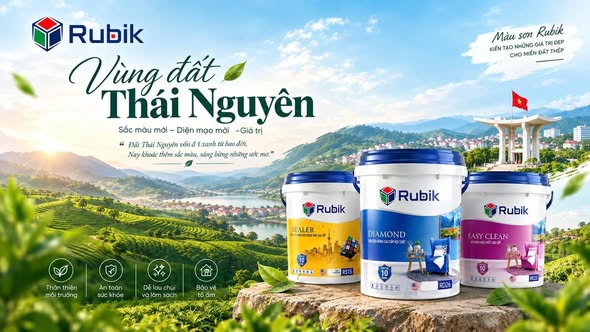  KHI SẮC MÀU RUBIK GÓP PHẦN KIẾN TẠO DIỆN MẠO MỚI