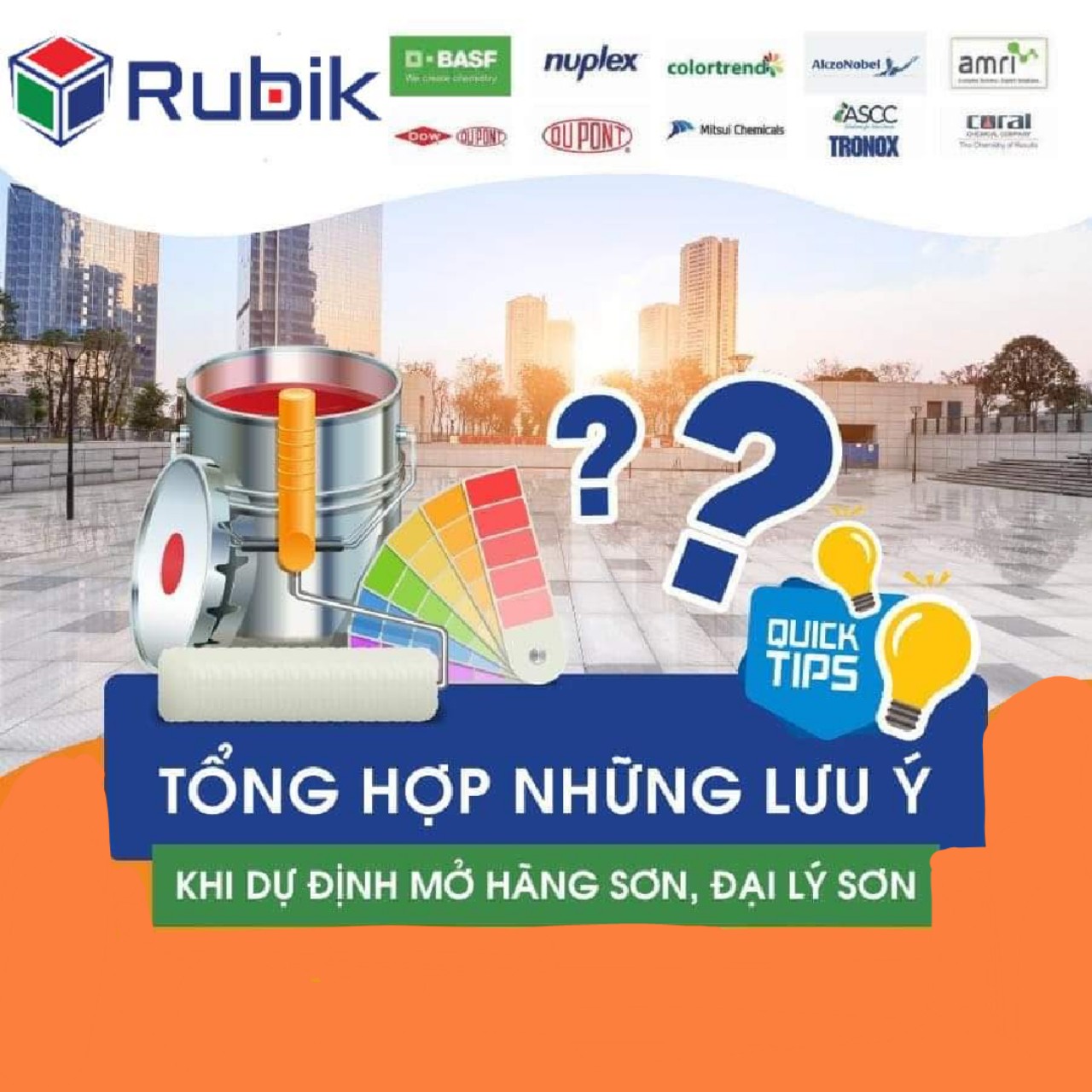 HÃNG SƠN VÀ CHỐNG THẤM RUBIK 