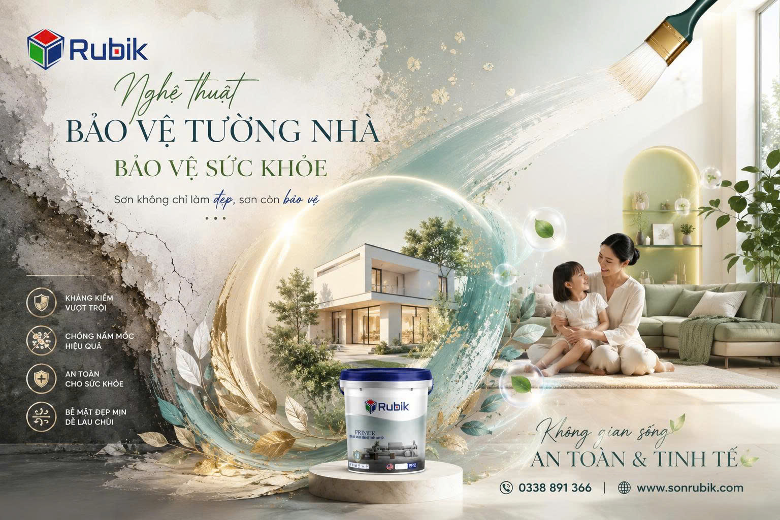 Rubik – Lớp sơn của sự an tâm
