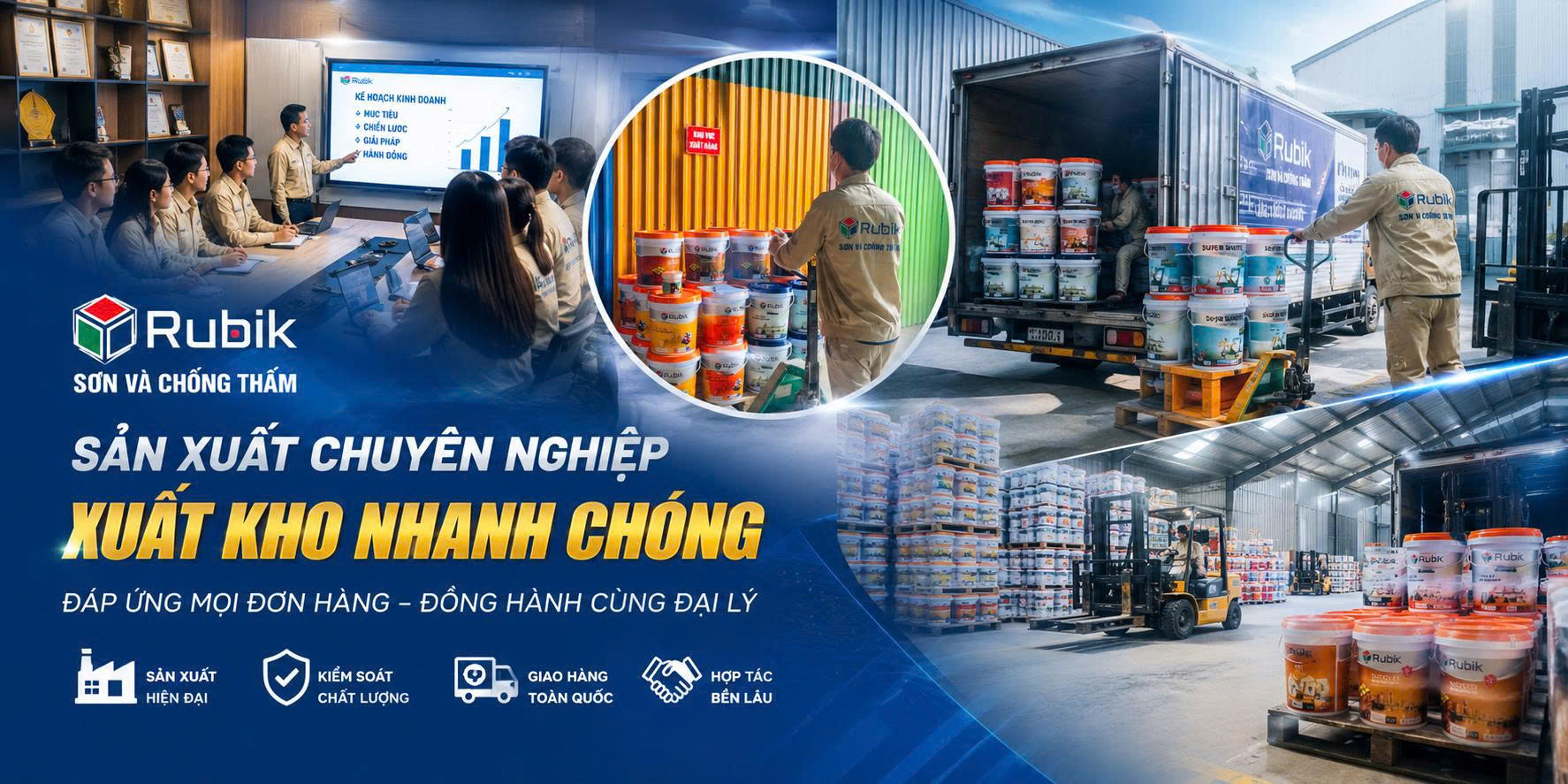 SẢN XUẤT CHUYÊN NGHIỆP – XUẤT KHO NHANH CHÓNG